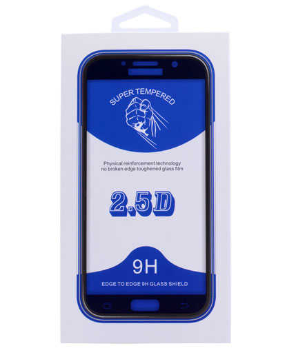 Galaxy J7 Prime Zore Az Eğimli Full Yapışkanlı Cam