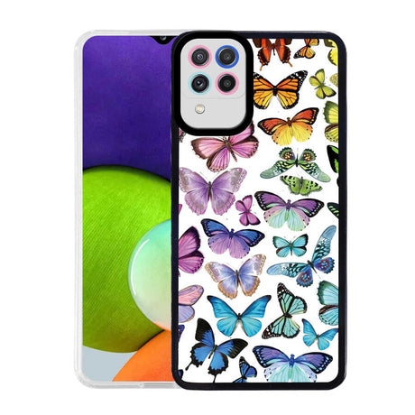 Galaxy M32 Kılıf Zore M-Fit Desenli Kapak