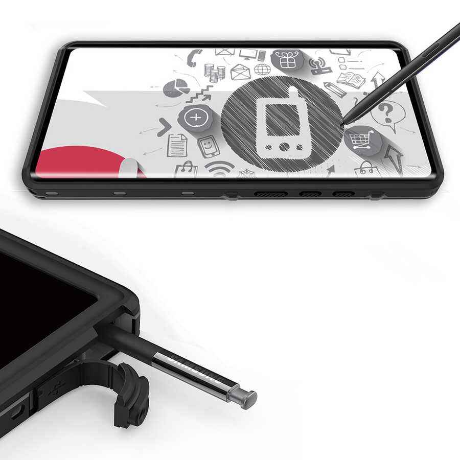 Galaxy Note 20 Ultra Kılıf 1-1 Su Geçirmez Kılıf