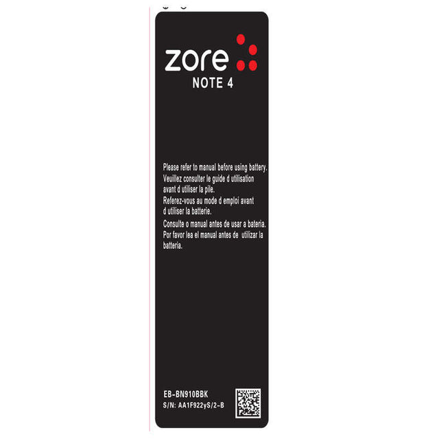 Galaxy Note 4 Zore A Kalite Uyumlu Batarya