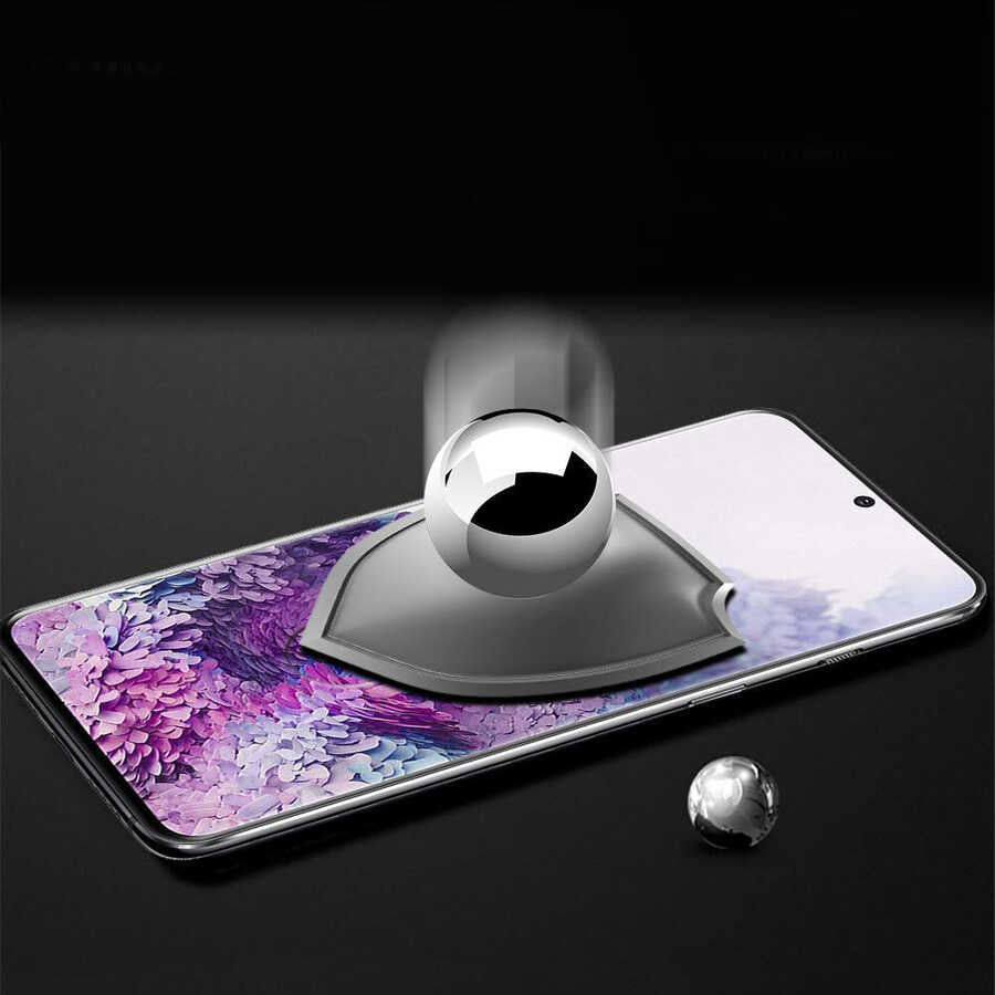 Galaxy S20 Plus Zore Kavisli Full Yapışkanlı Cam Ekran Koruyucu