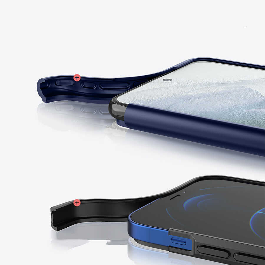 Galaxy S21 Plus Kılıf ​​​​​Wiwu Sand Stone Kapak