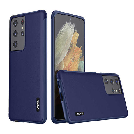 Galaxy S21 Ultra Kılıf ​​​​​Wiwu Sand Stone Kapak