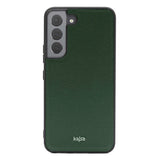 Galaxy S22 Kılıf ​Kajsa Luxe Collection Hakiki Deri Kapak