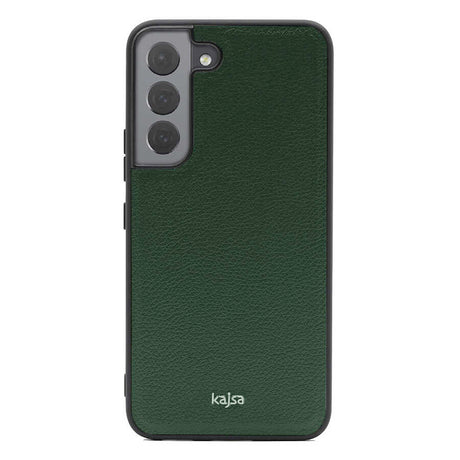 Galaxy S22 Kılıf ​Kajsa Luxe Collection Hakiki Deri Kapak
