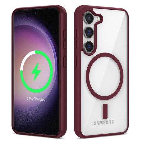Galaxy S22 Kılıf M-safe Wireless Şarj Özellikli Silikon Zore Ege Kapak