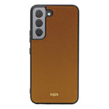 Galaxy S22 Plus Kılıf ​Kajsa Luxe Collection Hakiki Deri Kapak