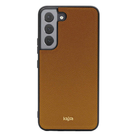 Galaxy S22 Plus Kılıf ​Kajsa Luxe Collection Hakiki Deri Kapak