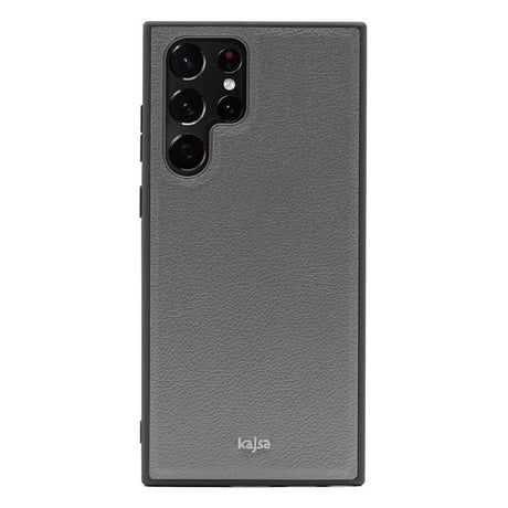 Galaxy S22 Ultra Kılıf ​Kajsa Luxe Collection Hakiki Deri Kapak