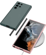 Galaxy S22 Ultra Kılıf Zore Silikon Kıpta Kapak