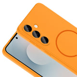 Galaxy S23 FE Kılıf M-safe Şarj Özellikli Zore Meta Kapak