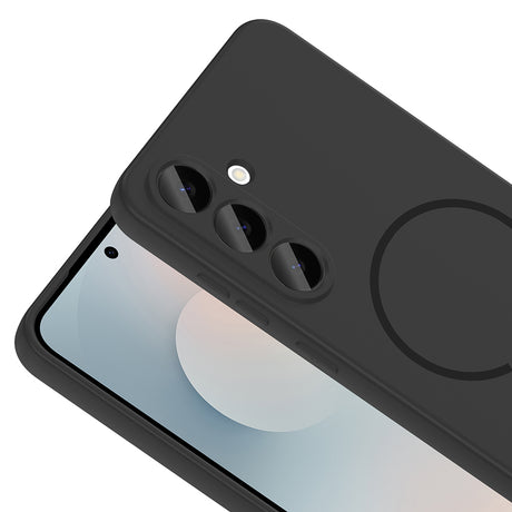 Galaxy S23 FE Kılıf M-safe Şarj Özellikli Zore Meta Kapak