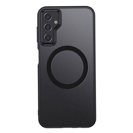 Galaxy S23 FE Kılıf Sert PC Arka Yüzey Wireless Şarj Özellikli Zore Flet M-safe Kapak