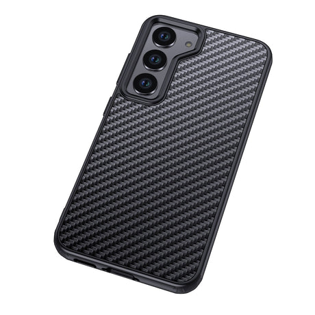 Galaxy S23 Kılıf Aramid Karbon Fiber M-safe Özellikli Wlons Radison Kapak