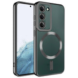 Galaxy S23 Kılıf M-safe Wireless Şarj Özellikli Zore Setro Silikon