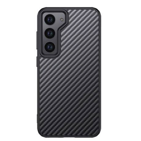 Galaxy S23 Plus Kılıf Aramid Karbon Fiber M-safe Özellikli Wlons Radison Kapak