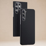 Galaxy S23 Plus Kılıf Benks M-safe Şarj Özellikli Magnetik ArmorAir 600D Kevlar Fiber Kapak