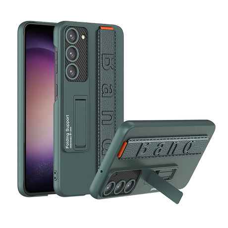 Galaxy S23 Plus Kılıf Standlı El Tutacaklı Zore Band Kapak