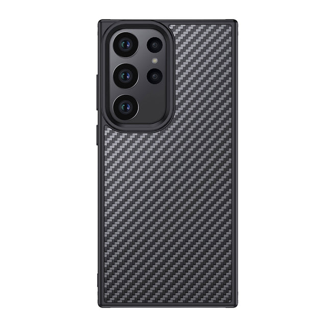 Galaxy S23 Ultra Kılıf Aramid Karbon Fiber M-safe Özellikli Wlons Radison Kapak