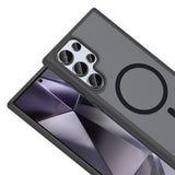 Galaxy S23 Ultra Kılıf M-safe Şarj Özellikli Zore Babet Kapak