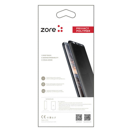 Galaxy S23 Ultra Zore Privacy Polymer Nano Ekran Koruyucu