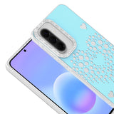 Galaxy S24 FE Kılıf Damla Taşlı Zore Rivas Sert PC Kapak