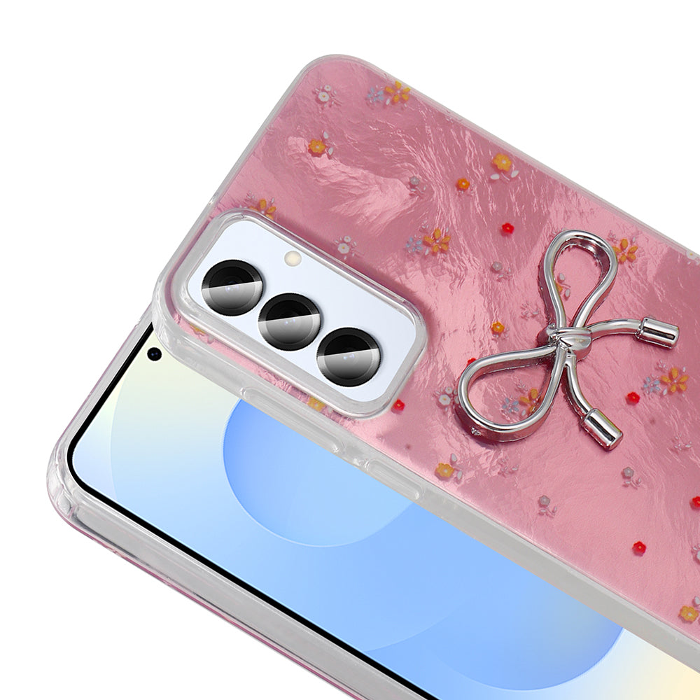 Galaxy S24 FE Kılıf Kamera Korumalı Figürlü Zore Ponti Silikon Kapak
