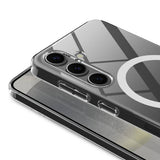 Galaxy S24 FE Kılıf Kamera Korumalı M-safe Sert PC Zore Porto Kapak