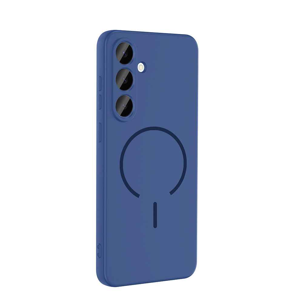 Galaxy S24 FE Kılıf M-safe Şarj Özellikli Zore Meta Kapak