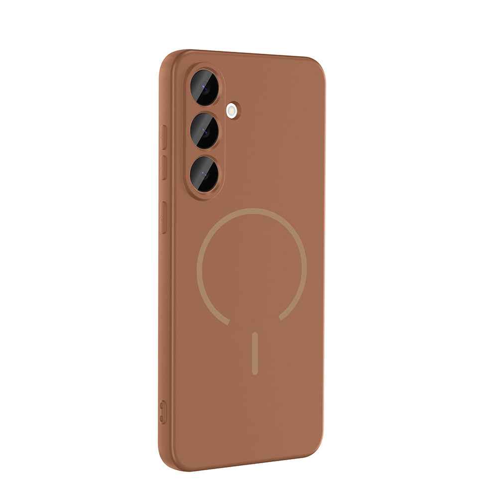 Galaxy S24 FE Kılıf M-safe Şarj Özellikli Zore Meta Kapak