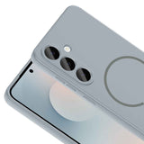 Galaxy S24 FE Kılıf M-safe Şarj Özellikli Zore Meta Kapak