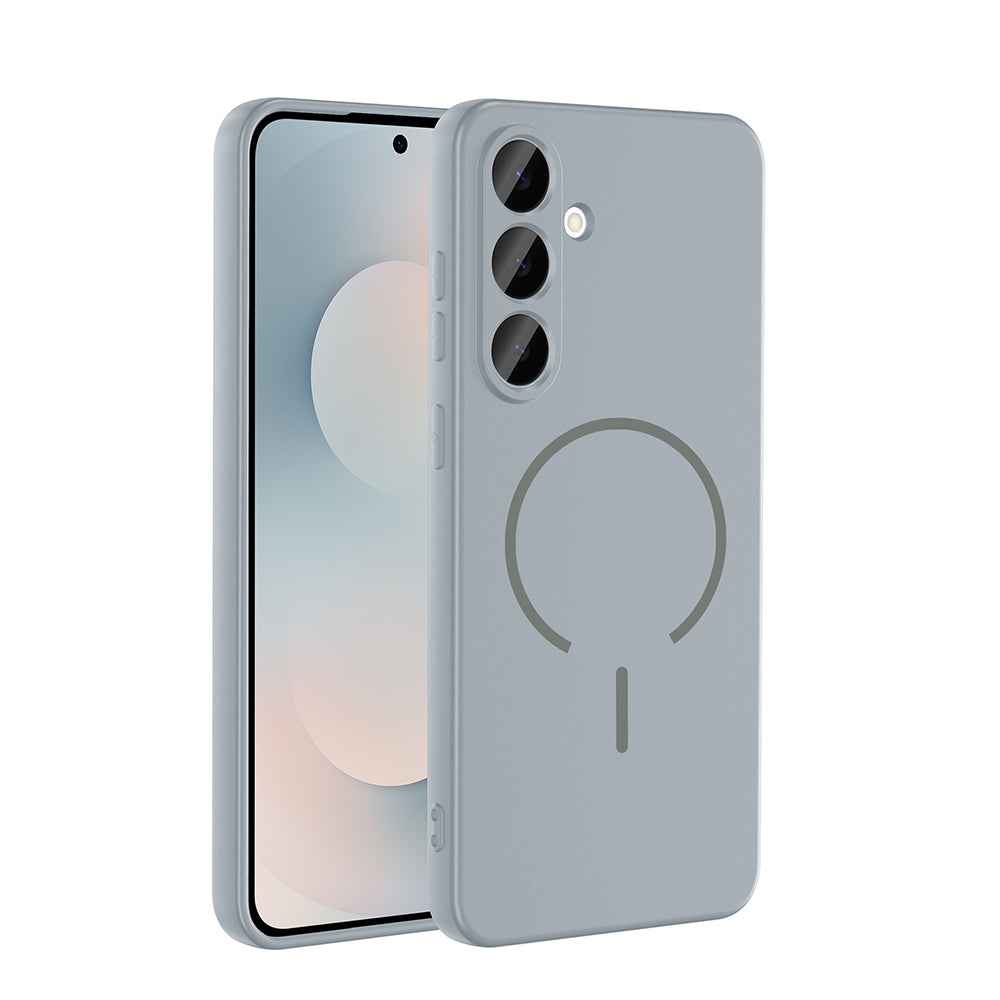 Galaxy S24 FE Kılıf M-safe Şarj Özellikli Zore Meta Kapak