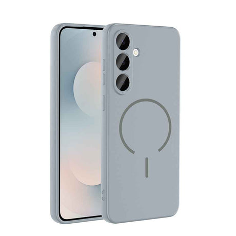 Galaxy S24 FE Kılıf M-safe Şarj Özellikli Zore Meta Kapak