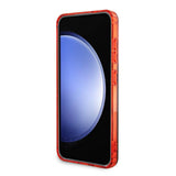 Galaxy S24 Kılıf AMG Orjinal Lisanslı Çift Katmanlı Dörtgen Desenli Kapak