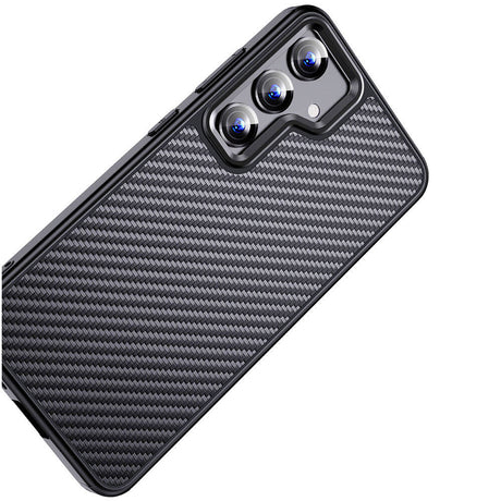 Galaxy S24 Kılıf Aramid Karbon Fiber M-safe Özellikli Wlons Radison Kapak