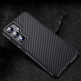 Galaxy S24 Kılıf Aramid Karbon Fiber M-safe Özellikli Wlons Radison Kapak
