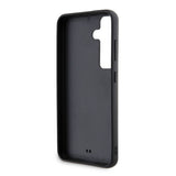 Galaxy S24 Kılıf Karl Lagerfeld Taşlı Metal Logo Orjinal Lisanslı Kapak