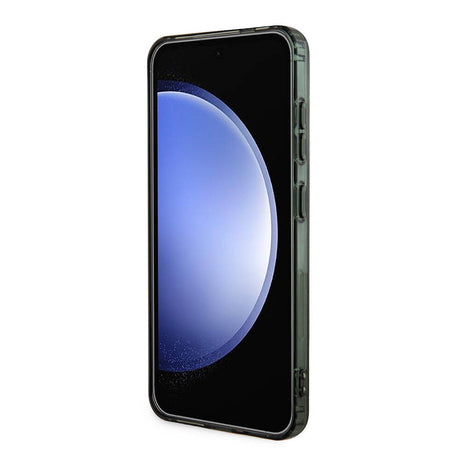 Galaxy S24 Kılıf Lacoste Orjinal Lisanslı M-safe Şarj Özellikli Çift Katmanlı Timsah Logolu Blend Monogram Kapak