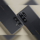 Galaxy S24 Kılıf M-safe Şarj Özellikli Karbon Fiber Benks Montage ArmorAir Kevlar Kapak