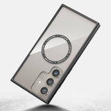 Galaxy S24 Kılıf M-safe Şarj Özellikli Casebang Body Frame Kapak