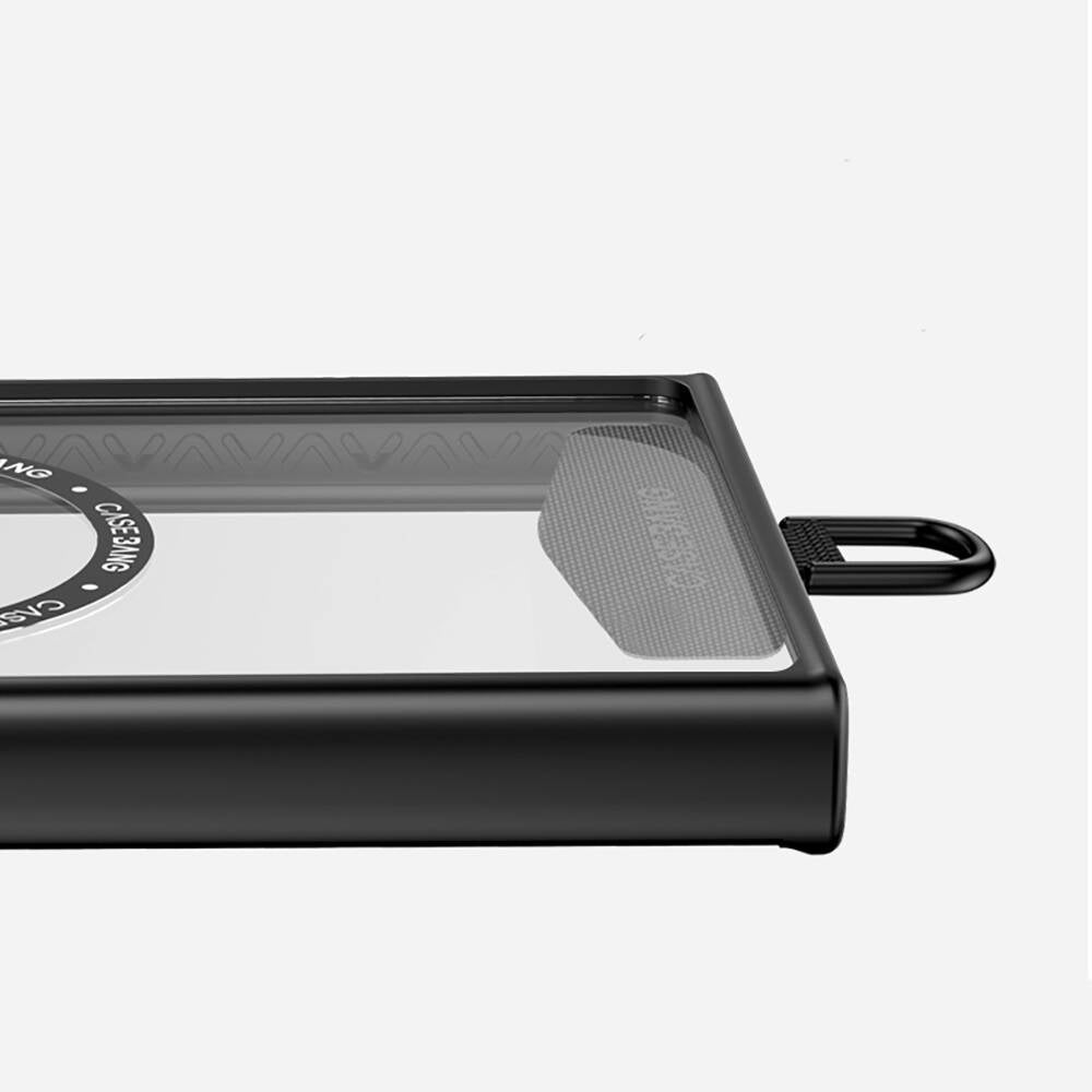 Galaxy S24 Kılıf M-safe Şarj Özellikli Casebang Body Frame Kapak