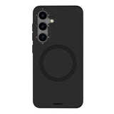 Galaxy S24 Kılıf M-safe Şarj Özellikli Çizilmeye Ve Aşınmaya Dayanıklı Youngkit Velvet Serisi Kapak