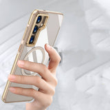 Galaxy S24 Kılıf M-safe Şarj Özellikli Wlons Standlı Efsane Kapak