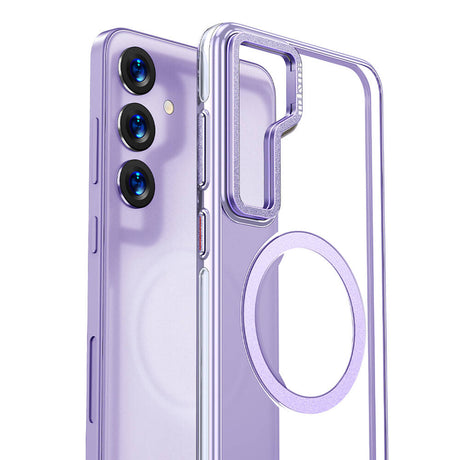 Galaxy S24 Kılıf M-safe Şarj Özellikli Wlons Standlı Efsane Kapak