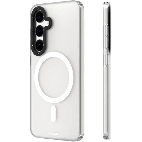 Galaxy S24 Kılıf M-safe Şarj Özellikli Youngkit Hidden Sand Serisi Kapak