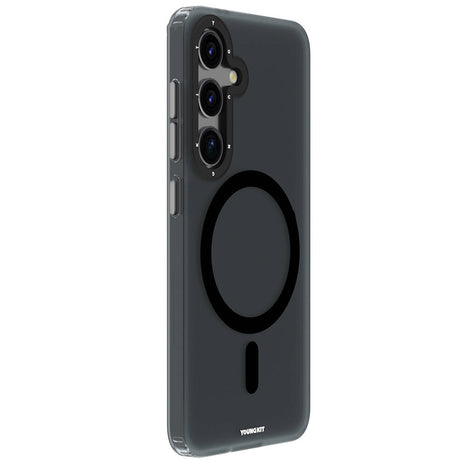 Galaxy S24 Kılıf M-safe Şarj Özellikli Youngkit Hidden Sand Serisi Kapak