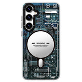 Galaxy S24 Kılıf M-safe Şarj Özellikli YoungKit Technology Serisi Kapak