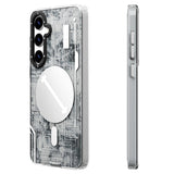 Galaxy S24 Kılıf M-safe Şarj Özellikli YoungKit Technology Serisi Kapak