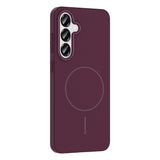Galaxy S24 Kılıf M-safe Şarj Özellikli Zore Ruby Sert Kapak
