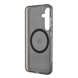 Galaxy S24 Kılıf Mercedes Benz Orjinal Lisanslı M-safe Şarj Özellikli IML Yıldız Logolu Red Ring Kapak